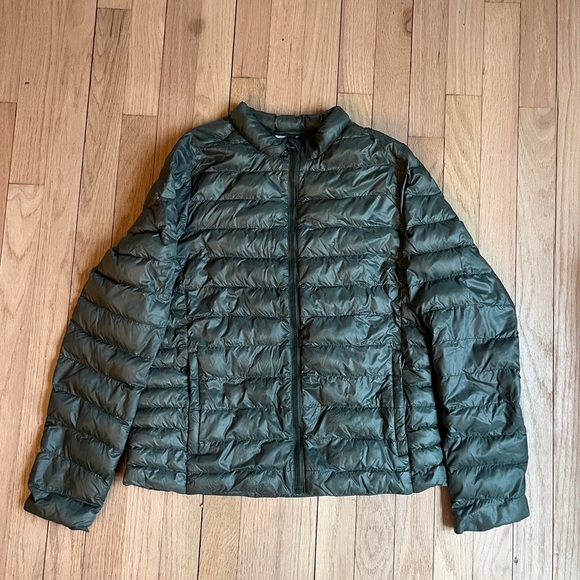 Lolë Women’s Teal Zip Up Light Puffer Quilted Jacket Size Medium - Picture 1 of 11